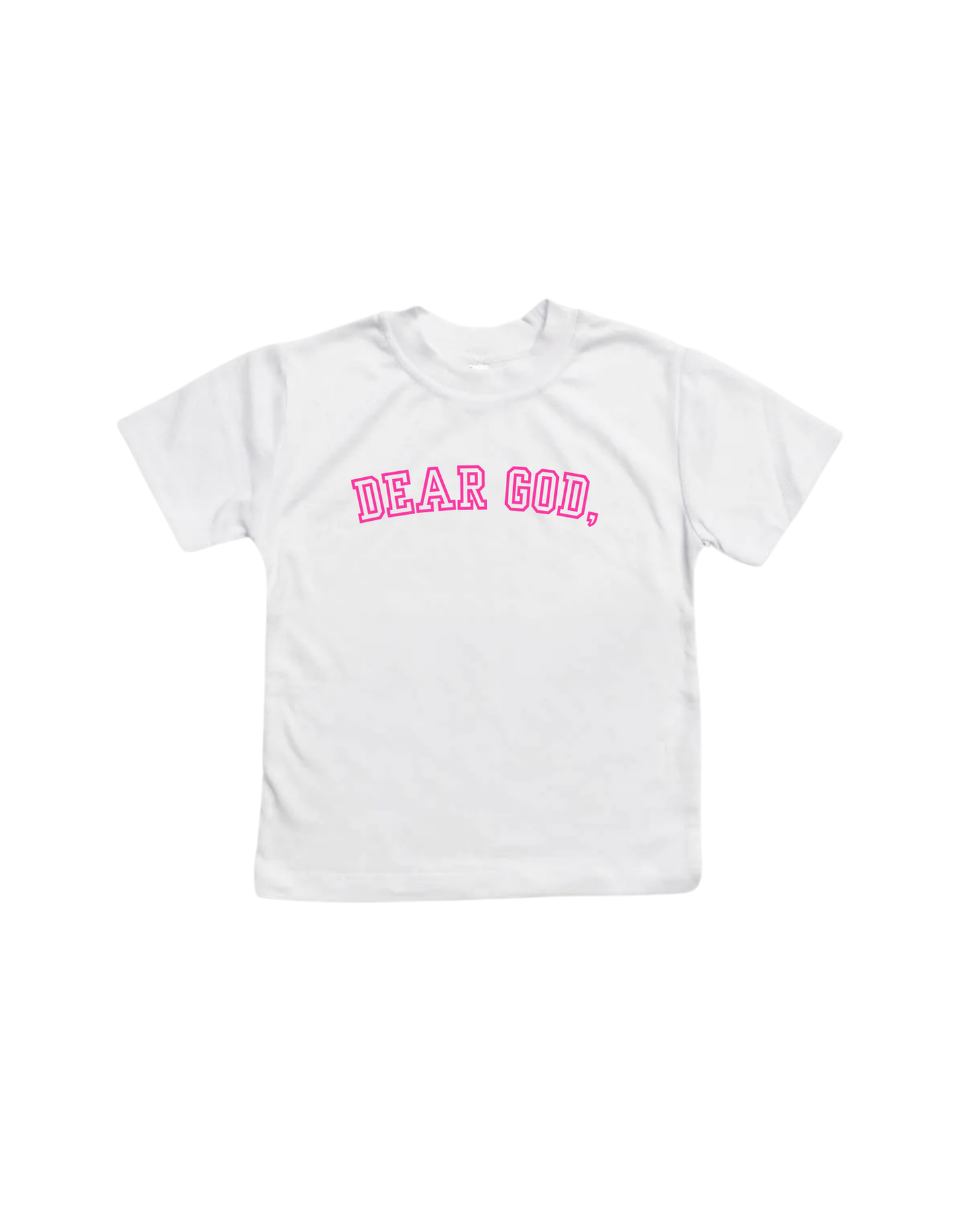 Dear God, Basic Tee (White)