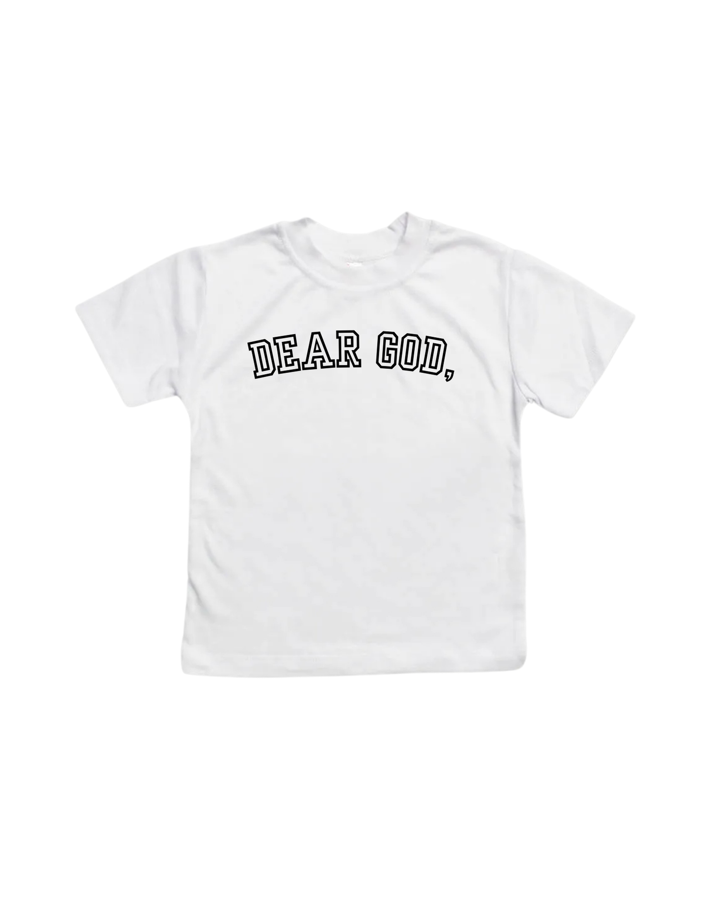 Dear God, Basic Tee (White)